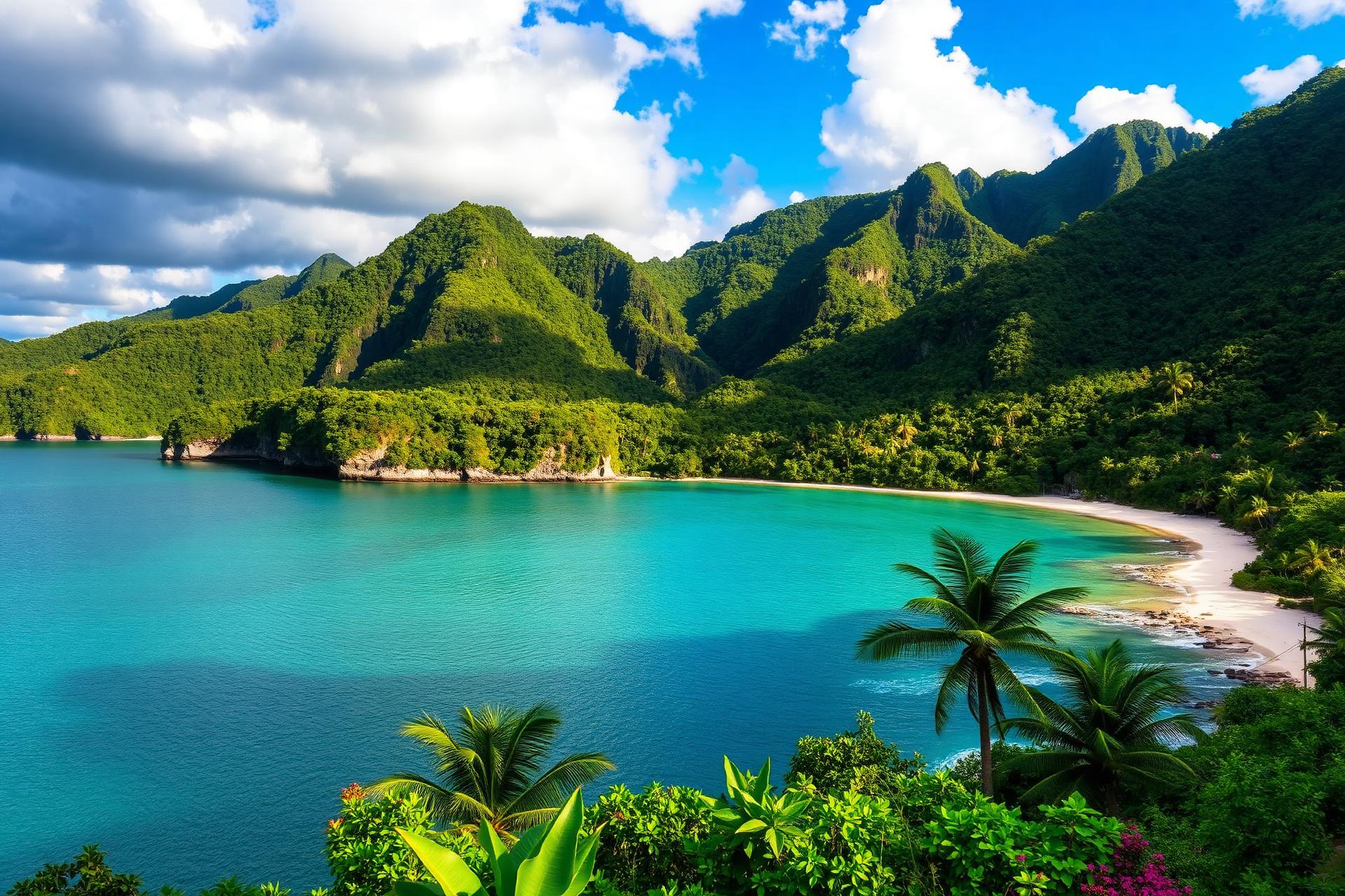 Jamaica — Lush mountains meet turquoise sea